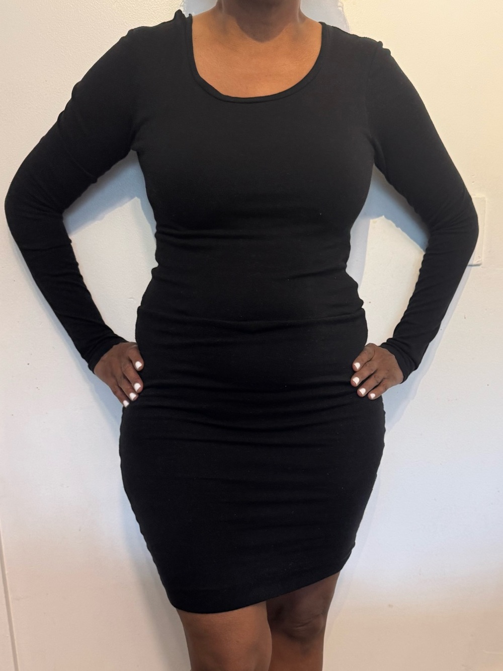 Joes Classic Long-Sleeve Black Bodycon Dress - Women